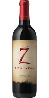 7 Deadly Zins Old Vine Zinfandel, Case Special